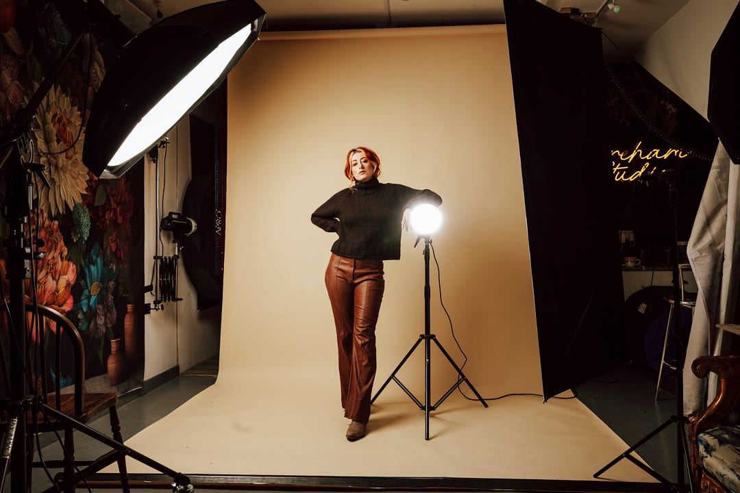 Photography studio interior